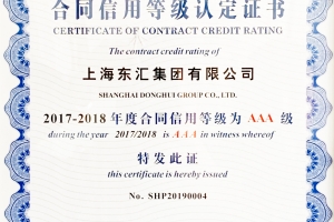 Contract Credit Rating Certificate